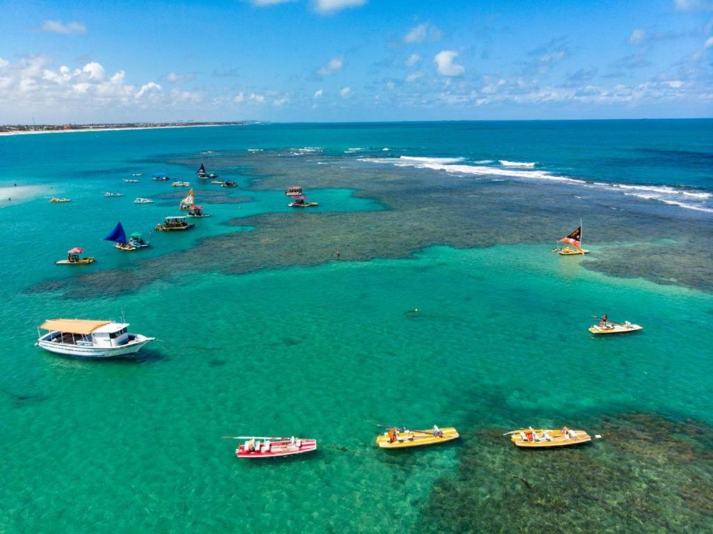 Resort Beira Mar Em Porto De Galinhas - Cupe Beach Living Pôrto das Galinhas المظهر الخارجي الصورة